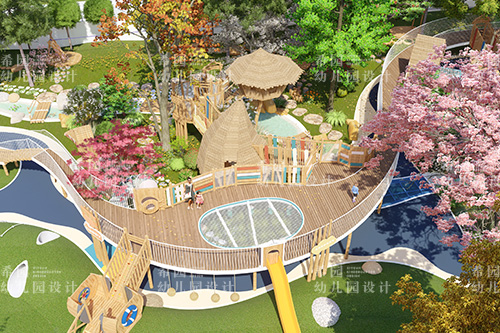 兒童游樂設備設計鍛煉身體，有益心理