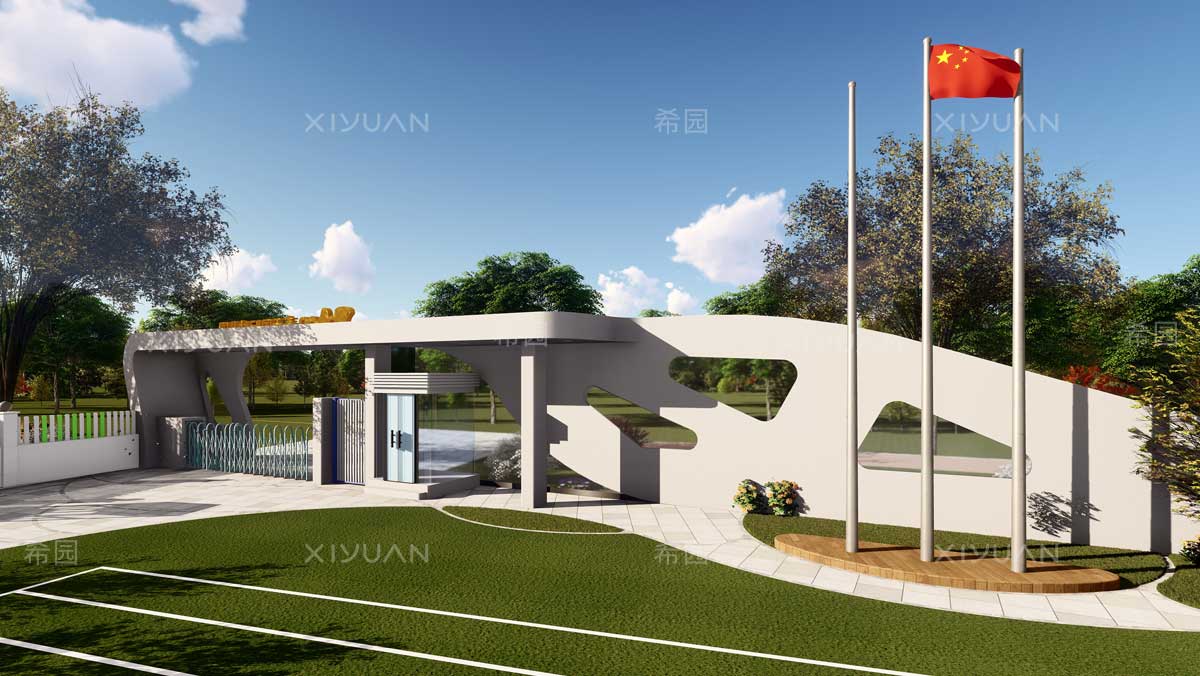 幼兒園門頭設計