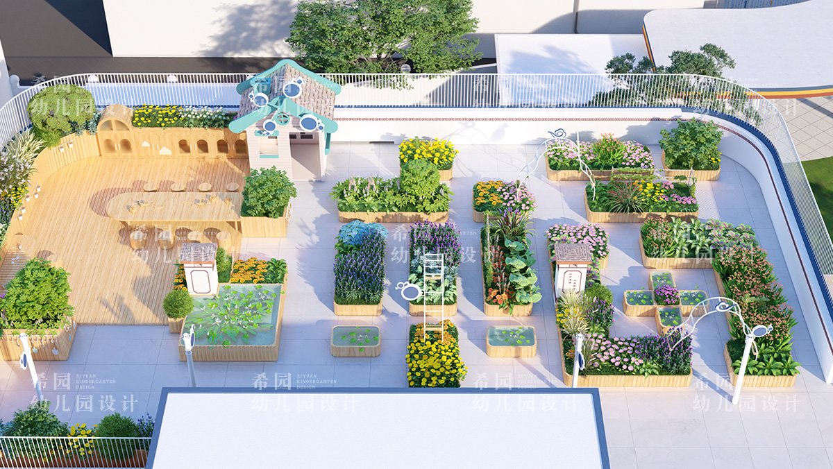 幼兒園屋頂花園創設小技巧