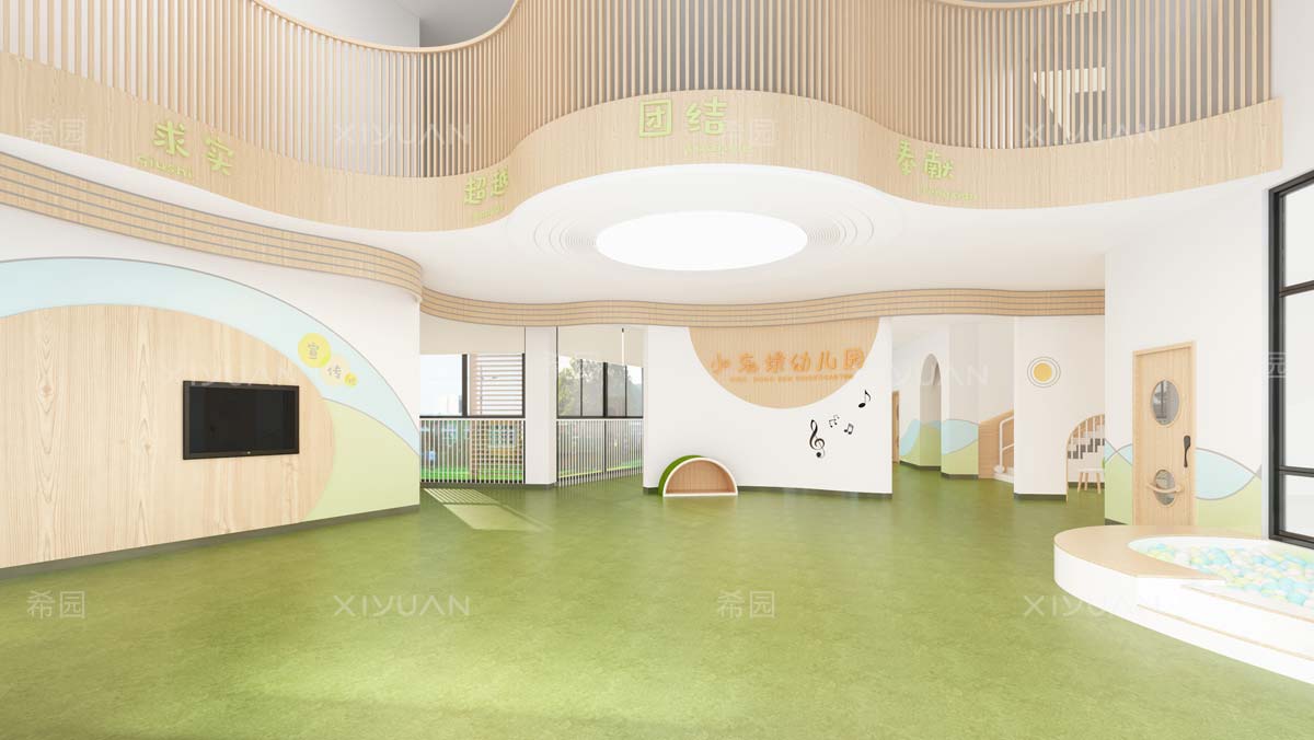 幼兒園大廳設計