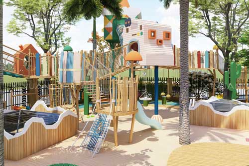 兒童游樂設施把握兩個設計原則