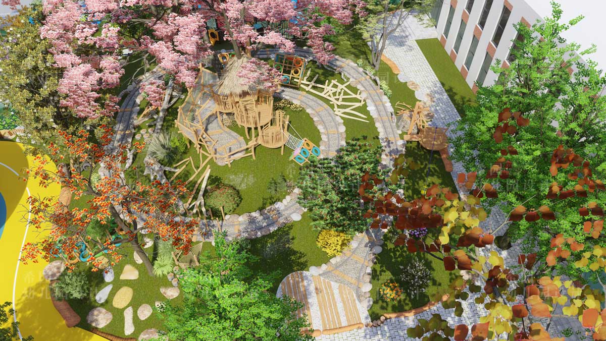 幼兒園室外運動拓展區(qū)