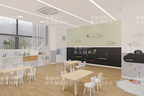 幼兒園室內設計之閱讀室的環境創設