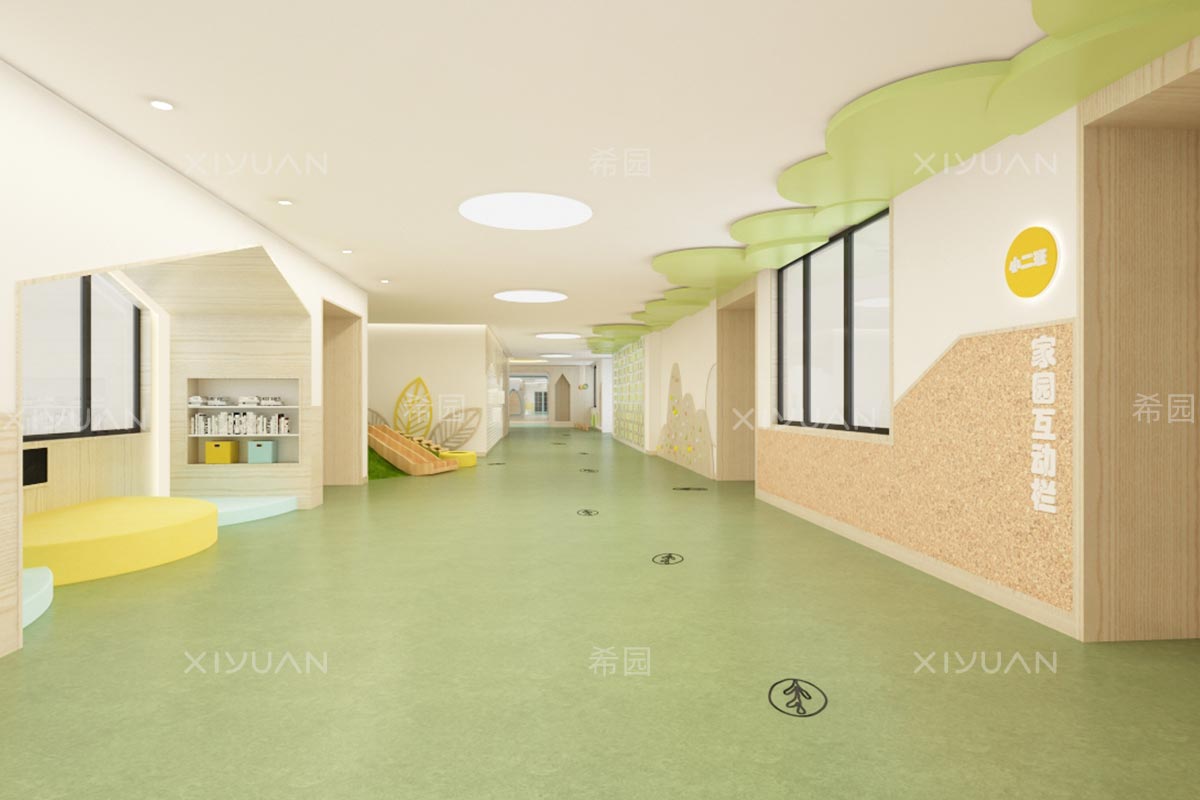 幼兒園走廊設計風格