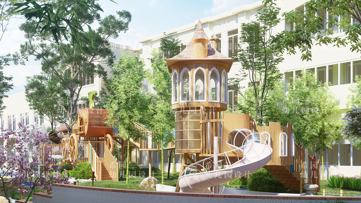 對比不同渠道兒童游樂設備設計特點