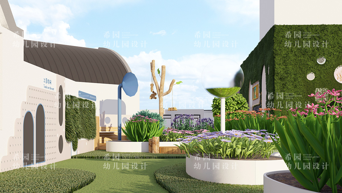 幼兒園設計中種植區如何打造