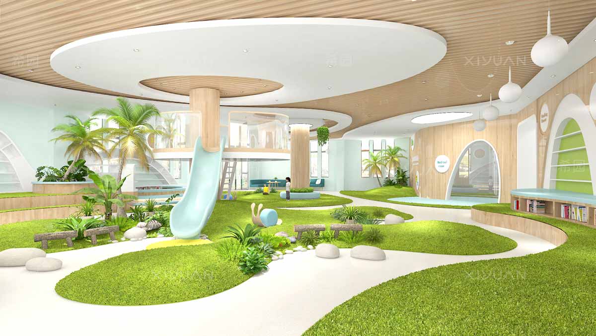 幼兒園大廳設計