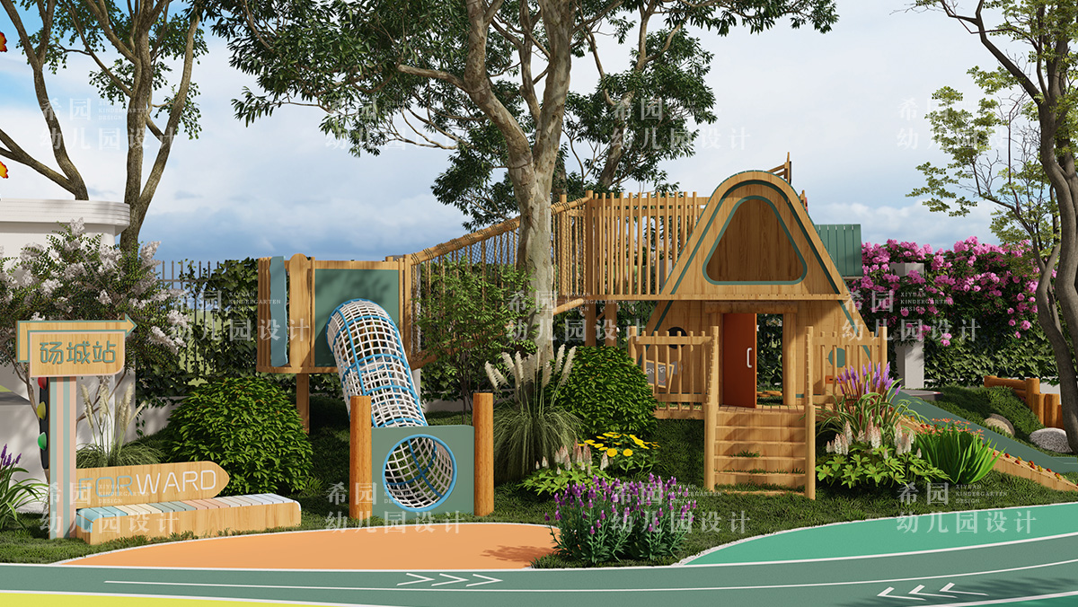 幼兒園趣味鉆爬隧道怎么設計