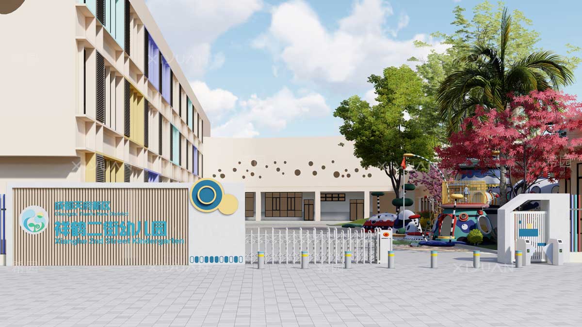 幼兒園門頭設計