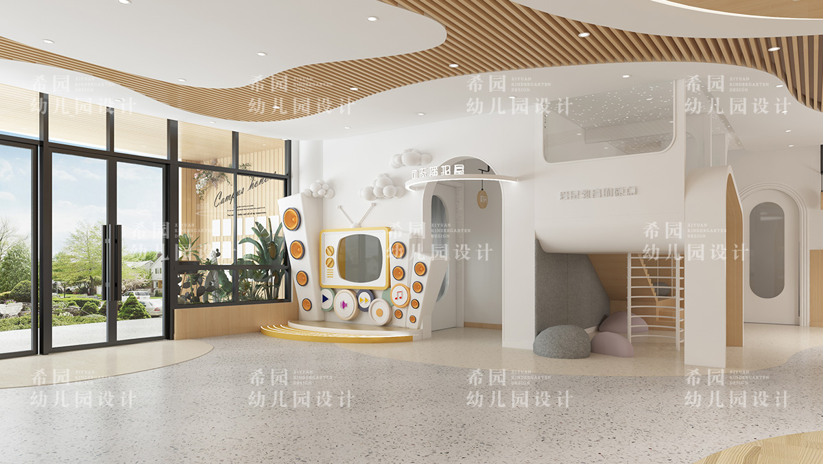 幼兒園門廳設計