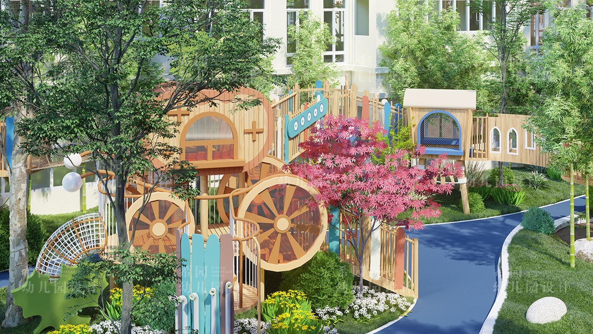 幼兒園戶外景觀