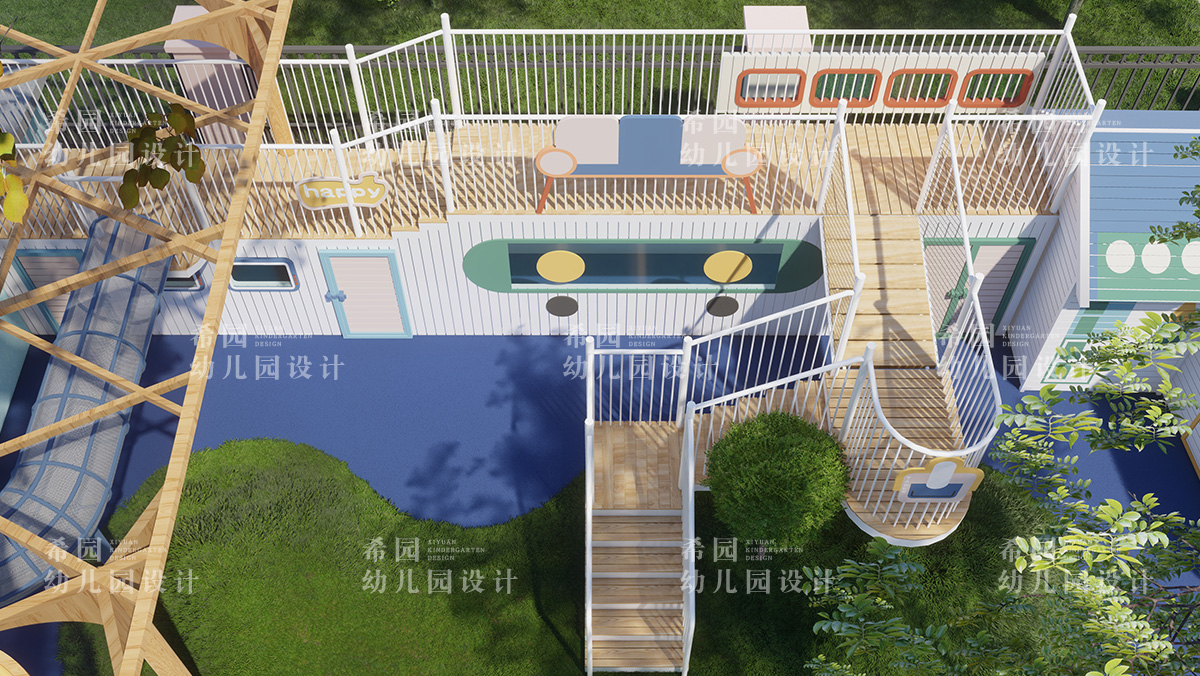 戶外非標游樂設施讓無動力設備更具趣味性