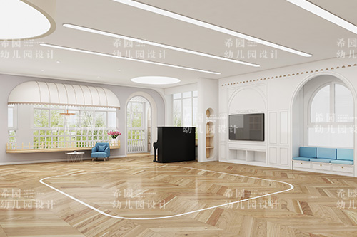 幼兒園裝修設計之門窗地面的安全問題