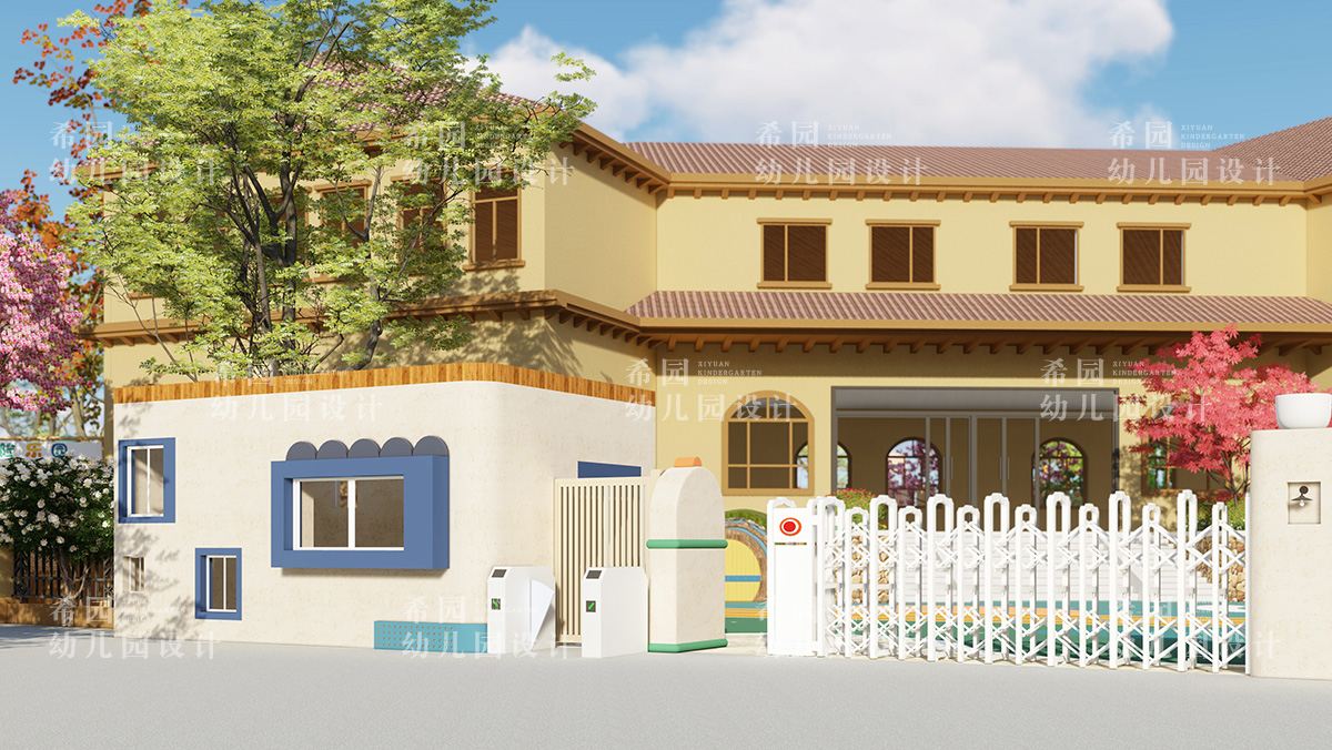 幼兒園門頭設計如何突出特色