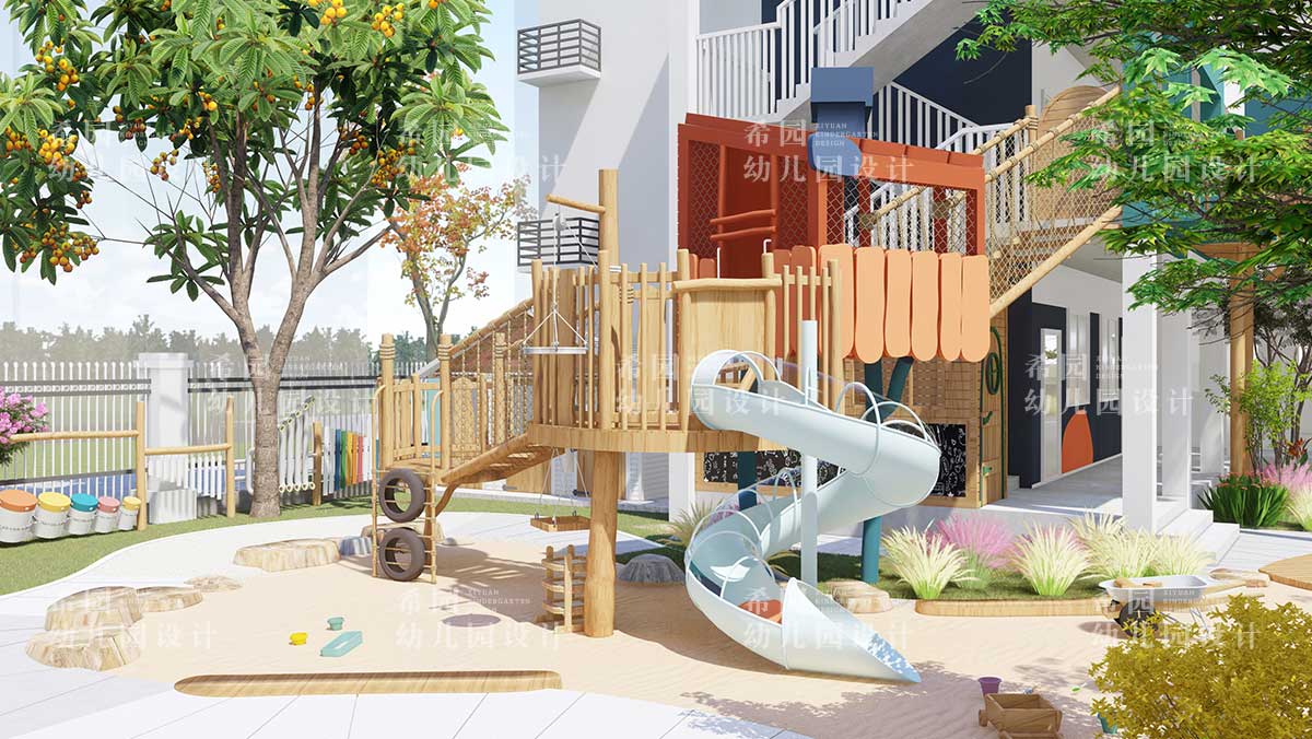 幼兒園滑梯設計