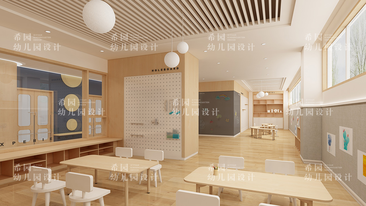 富有創意的幼兒園美勞室設計要領